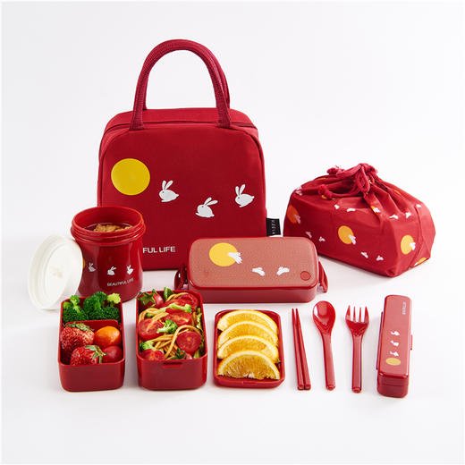 日本ASVEL 分格日式学生情侣双层便当盒 商品图1