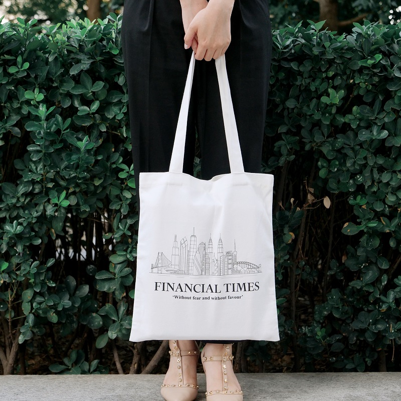 【World in One Place】FT定制帆布袋（32cm x 37cm）