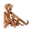 北欧风格  丹麦实木猴子  木偶摆件  木质家居  饰品  创意生日礼物 商品缩略图2