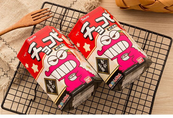 一般贸易1812日本tohato蜡笔小新桃哈多杏仁豆腐味饼干