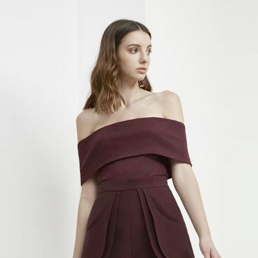 C/MEO | Interlude Off Should TOP [露肩上衣] 高弹力肌理面料 商品图0