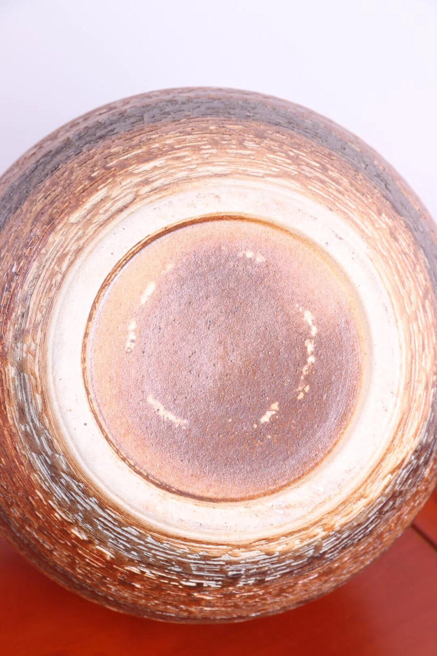 日本信乐烧大肚花瓶