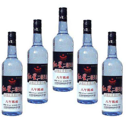 750ml*6瓶43度红星蓝瓶陈酿 商品图0