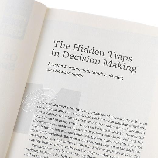 【中商原版】哈佛商业评论的10必须读：有更好的点子 英文原版 HBR's 10 Must Reads on Making Smart Decisions 商品图2