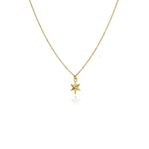 momoko｜6x7mm Mini Star Necklace [项链 2色可选] 商品图0