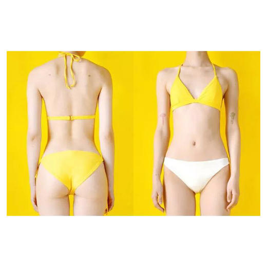 PAULIEPOSH | Yellow Bikini [分体泳衣] 商品图7
