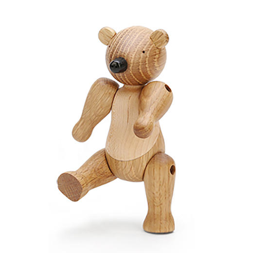 北欧风格  木质熊先生  丹麦木偶摆件  木质家居  创意生日礼物 商品图1