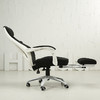 黑白调电脑椅 家用可躺午睡人体工学椅HDNY077转椅 舒适久坐办公椅 商品缩略图6