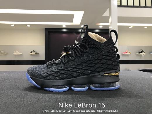 男鞋耐克专柜正品nikelebron15代詹姆斯勒布朗龙鳞战靴针织全掌纤维柱