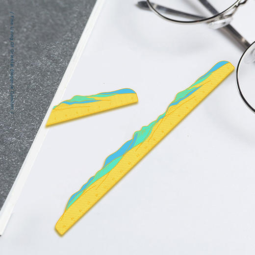 【宫里书签 尺子 手机扣】千里江山系列文创产品  商品图2