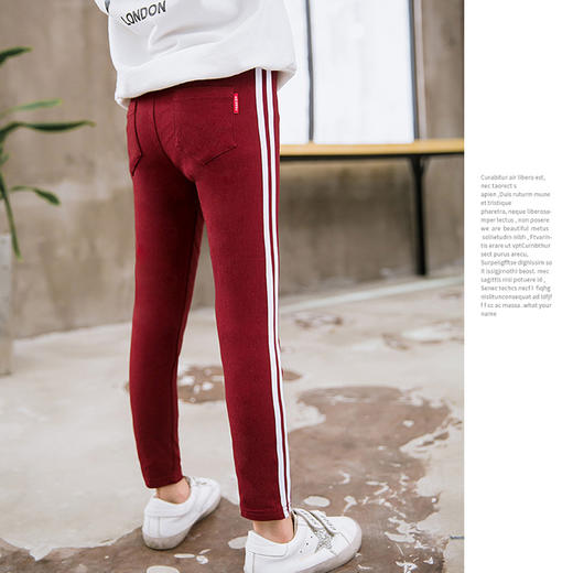 T28春秋季女童打底裤铅笔裤1:1实物服装纸样 剪裁图纸 牛皮纸纸样 商品图3