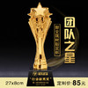 团队之星  奖杯定制定做高档优秀员工奖品创意金属奥斯卡小金人冠军奖杯刻字 商品缩略图0