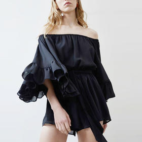 C/MEO | Fading Nights Playsuit [露肩长袖连体裤]
