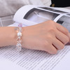 原矿白水晶手链搭配紫水晶银饰银珠手链 商品缩略图3