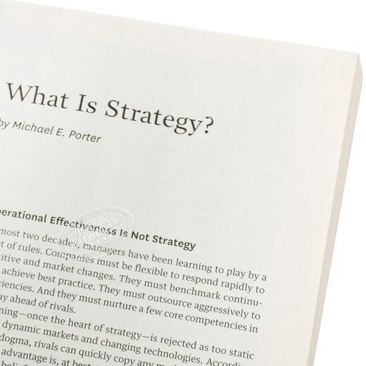 【中商原版】哈佛商业评论:重塑战略 英文原版 HBR's 10 Must Reads on Strategy 企业管理 经营 商品图2