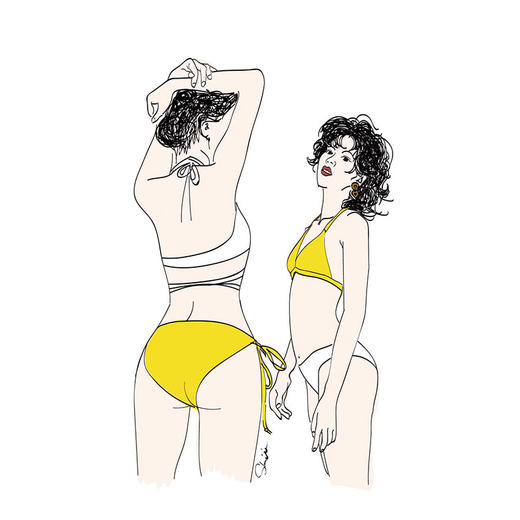 PAULIEPOSH | Yellow Bikini [分体泳衣] 商品图5
