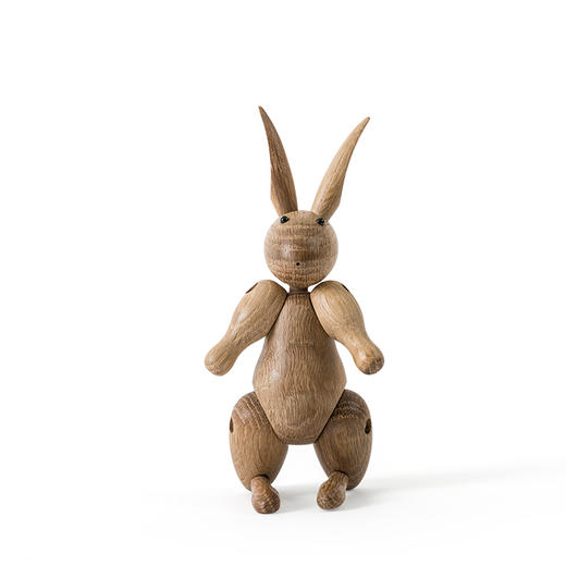 北欧风格  木质兔小姐  丹麦木偶摆件  木质家居  创意生日礼物 商品图2
