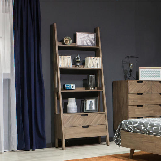 NS家居nsfurniture客厅进口实木书架、陈列架NSCB-TIL L02B 商品图5