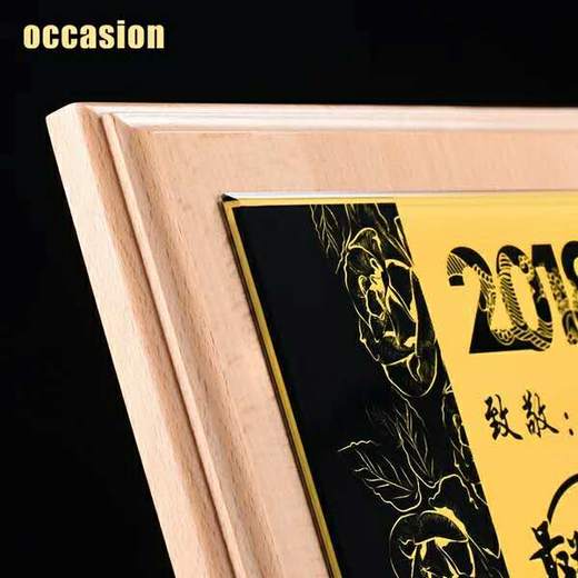 奖牌 证书制作 定做经销商授权牌铜牌定制 刻字 通用会员证书定制 商品图2