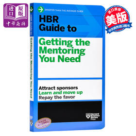 【中商原版】英文HBR Guide to Getting the Mentoring You Need 哈佛商业评论