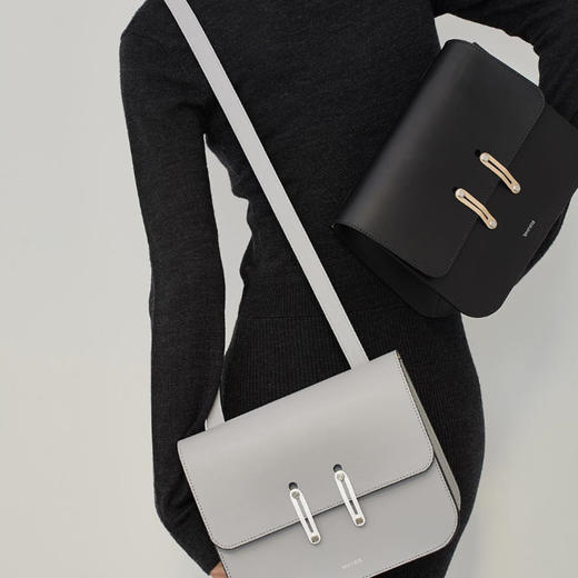 Rawpiece | Rubber band 牛皮肩背包 商品图2