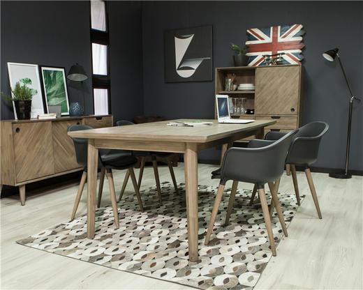 NS家居nsfurniture客厅进口实木移门装饰柜NSCB-TIL L04A 商品图4