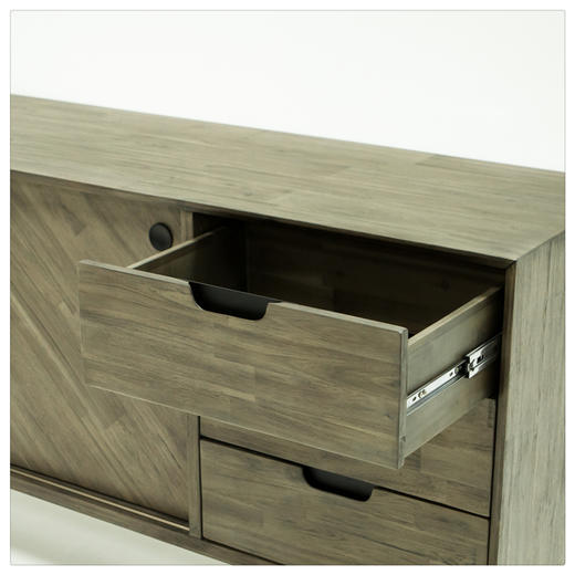 NS家居nsfurniture餐厅进口实木边柜NSCB-TIL D01 商品图3