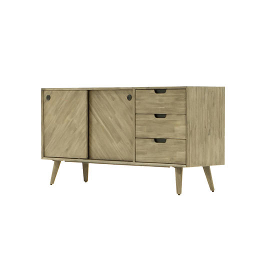 NS家居nsfurniture餐厅进口实木边柜NSCB-TIL D01 商品图0