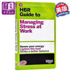 【中商原版】[英文原版]HBR Guide to Managing Stress at Work 哈佛商业评论