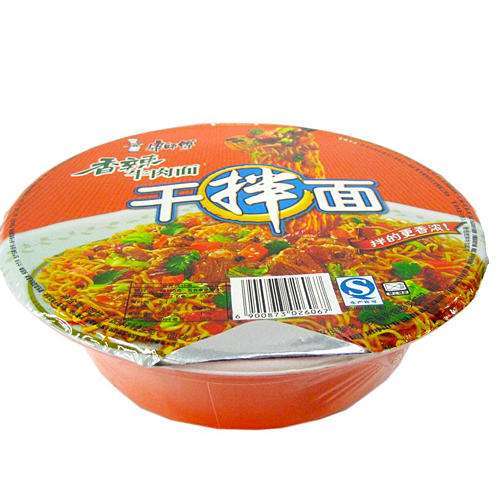 135g*12碗康师傅香辣牛肉拌面 商品图0