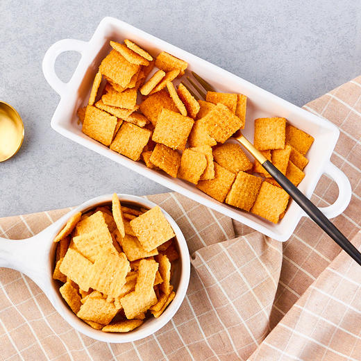 万利小米锅巴(香辣\牛肉味)138g 商品图2