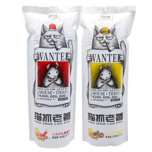 猫抓老薯(烤肉味\香辣味)310g 商品图0