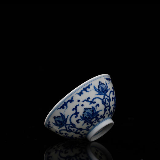 青花如意寿桃纹杯 商品图1