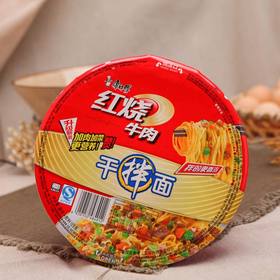 129g*12碗康师傅红烧牛肉拌面