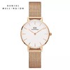 丹尼尔惠灵顿DanielWellingtonDW女表金色边金属表带28mm白盘欧美简约学生石英手表 包邮 商品缩略图0