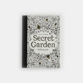 Secret Garden: 20 Postcards/秘密花园明信片/20张一套