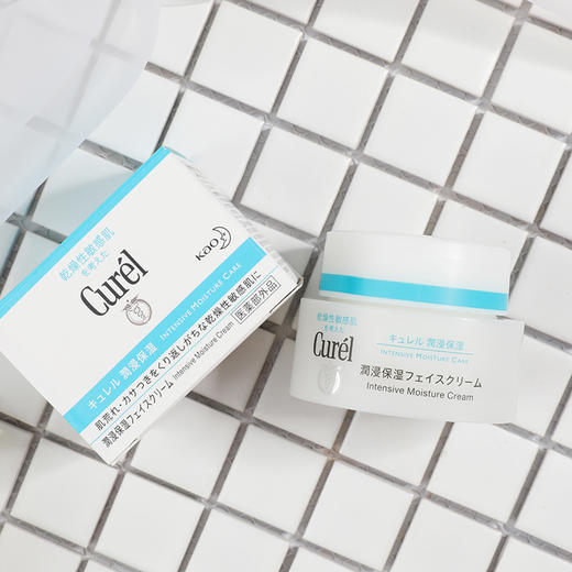 现货▲日本Curel珂润面霜保湿补水滋润霜乳液敏感肌孕妇可用 40g 商品图3