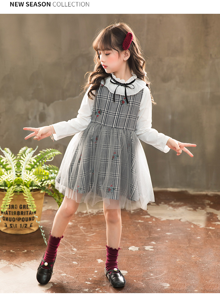 女童秋装套装2018新款韩版5小女孩时尚潮衣8岁儿童秋季两件套春秋