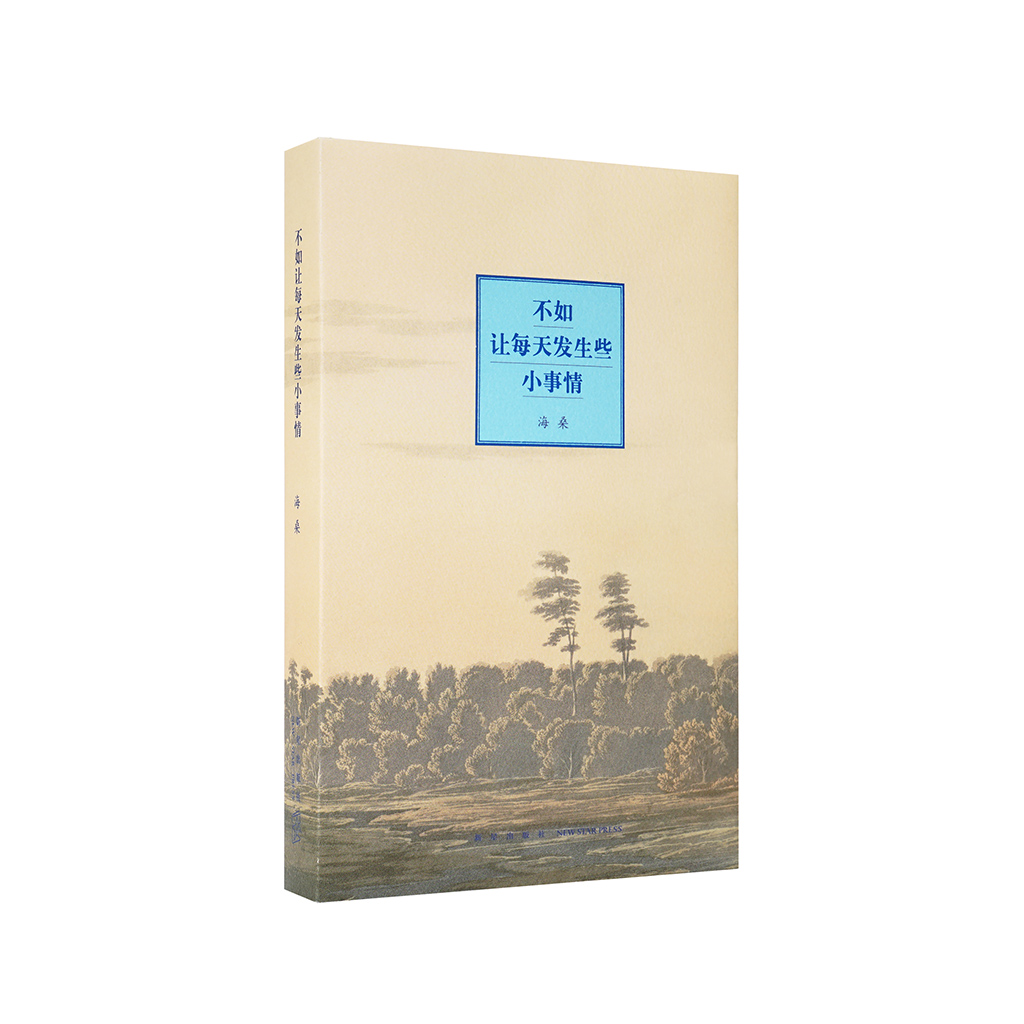 《不如让每天发生些小事情》海桑诗集
