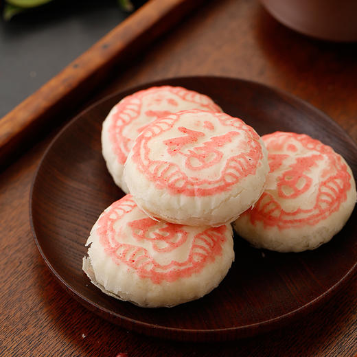 朕的心意故宫食品宫廷御点福字饼250g糕点零食酥皮豆沙馅舌尖3