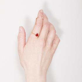 北京仓｜BEATRIZ PALACIOS-Be Still-天然珍珠 珐琅 戒指 [西班牙设计师]