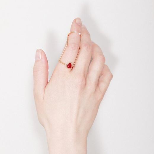 北京仓｜BEATRIZ PALACIOS-Be Still-天然珍珠 珐琅 戒指 [西班牙设计师] 商品图0