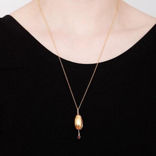 北京仓｜BEATRIZ PALACIOS-Be Still-天然珍珠 石榴石 项链 [西班牙设计师] 商品图2