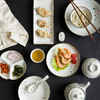 摩登主妇日式樱花陶瓷餐具家用米饭碗面碗大号汤碗菜盘大盘子碟子 商品缩略图1