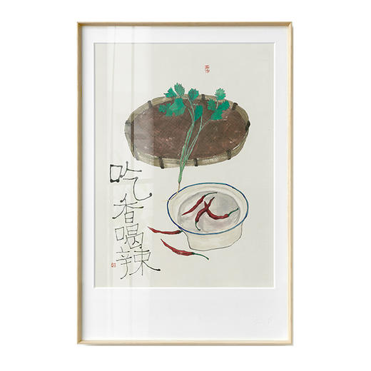 漫味艺术家李知弥手工收藏级丝网版画