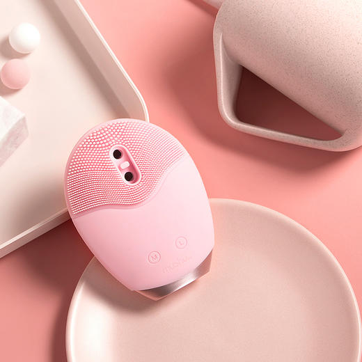 mushu木薯自动出泡洗脸仪硅胶洁面仪毛孔清洁器充电电震动美容仪