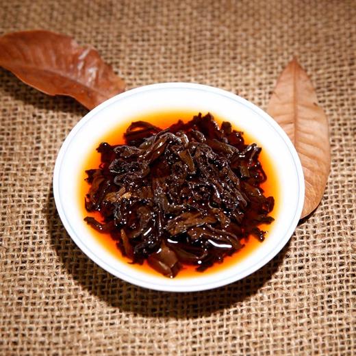 普洱老茶 吉顺号普洱熟茶布朗茶砖口粮茶200克每砖 商品图4