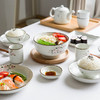 摩登主妇日式樱花陶瓷餐具家用米饭碗面碗大号汤碗菜盘大盘子碟子 商品缩略图0