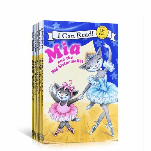 My First I Can Read 英文原版mia系列8本套装女孩英语启蒙读物 商品图0