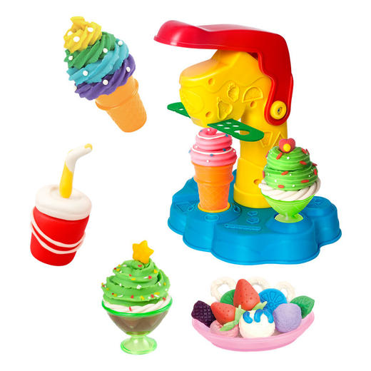 趣威文化炫酷冰淇淋小麦粘土套装 海外秀国际宝贝